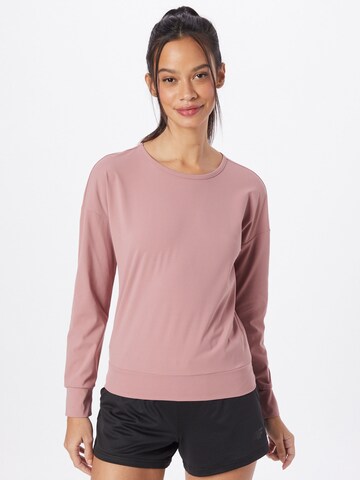 4F Athletic Sweatshirt in Pink: front