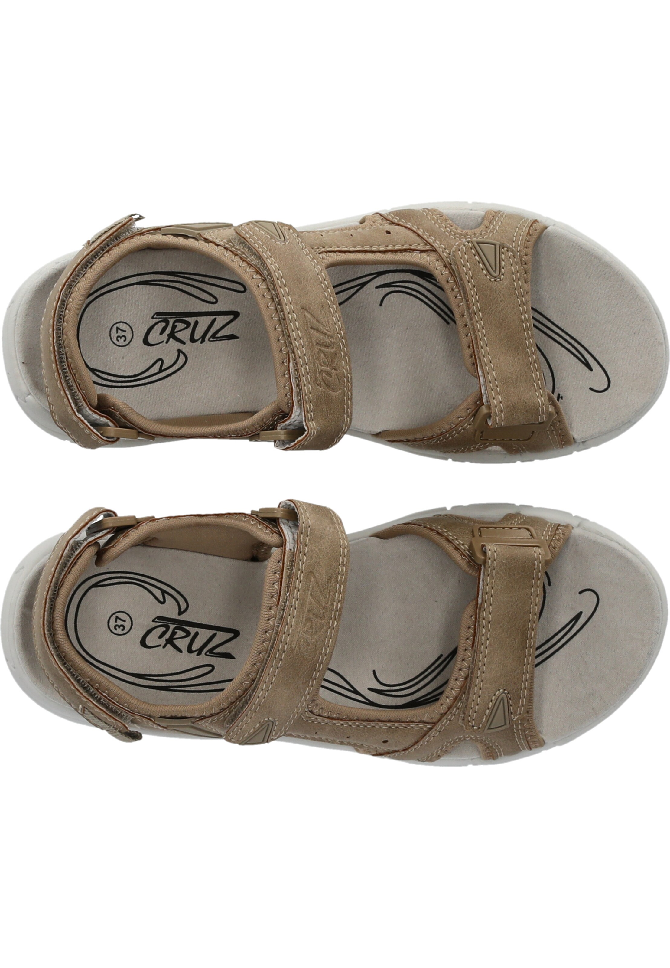 Cruz Sandal 'Auguete' in Brown