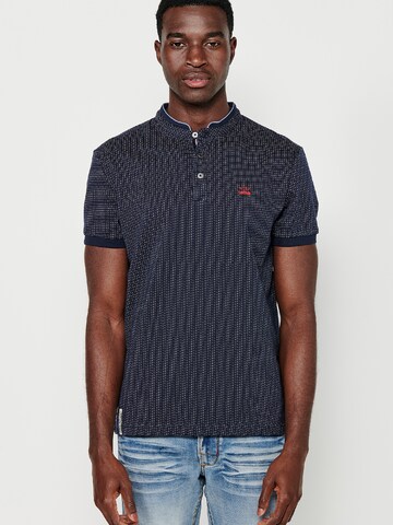 Tricou de la KOROSHI pe albastru: față