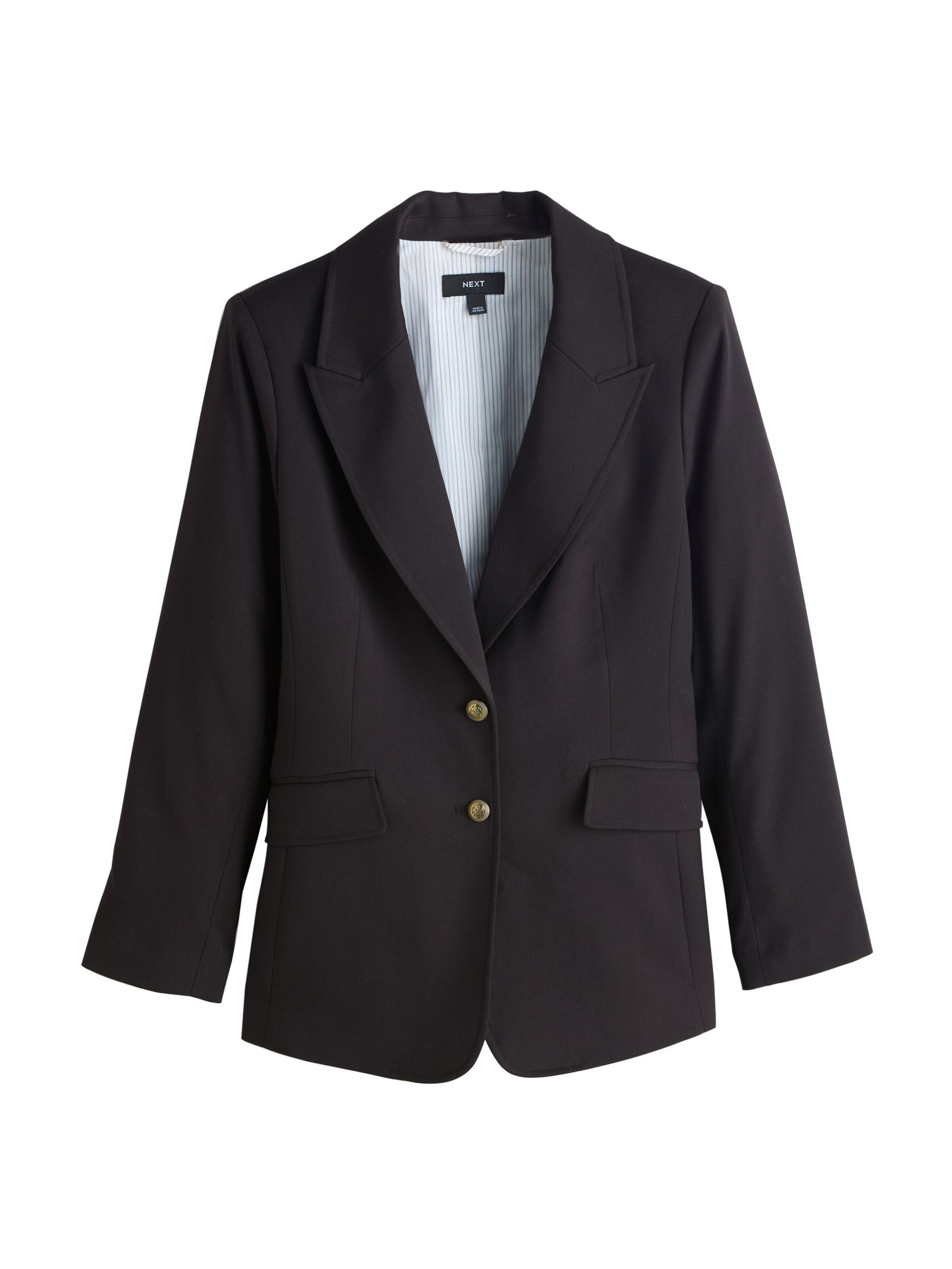 Next Blazer in Schwarz: Vorderseite