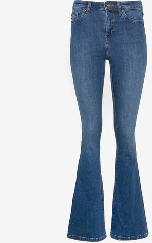 BIG STAR Flared Jeans 'CLARA FLARE' in Blauw: voorkant