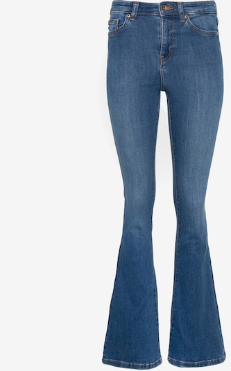 BIG STAR Jeans 'CLARA FLARE' in de kleur Blauw denim, Productweergave