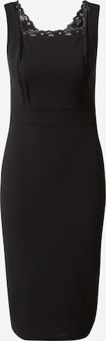 WAL G. Pouzdrové šaty 'NADINE' – černá: přední strana