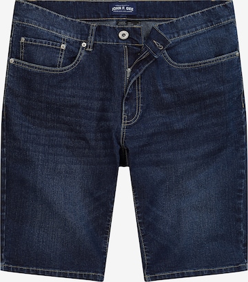 John F. Gee Regular Jeans in Blau: predná strana