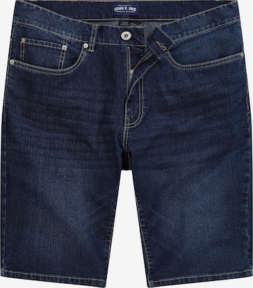 John F. Gee Jeans in Blauw: voorkant
