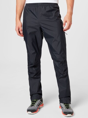 Regular Pantalon outdoor 'Pouring Adventure™ II' COLUMBIA en noir : devant