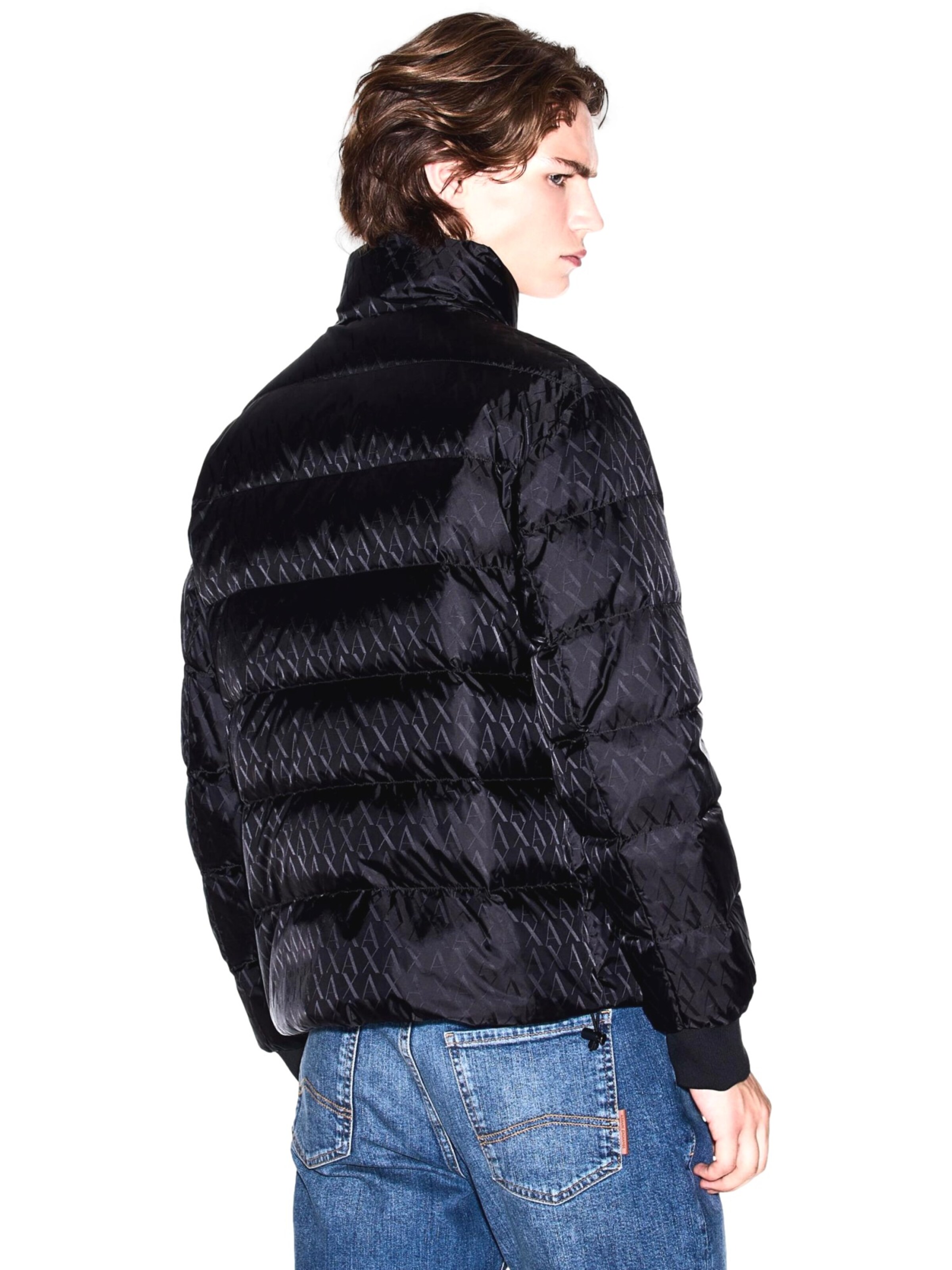 ARMANI EXCHANGE Winter jacket in Black