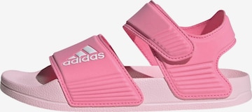 ADIDAS PERFORMANCE Strandschuh 'Adilette' in Pink: Vorderseite