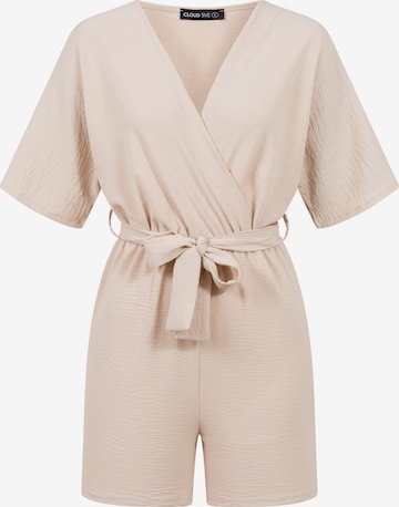 Cloud5ive Jumpsuit in Beige: front