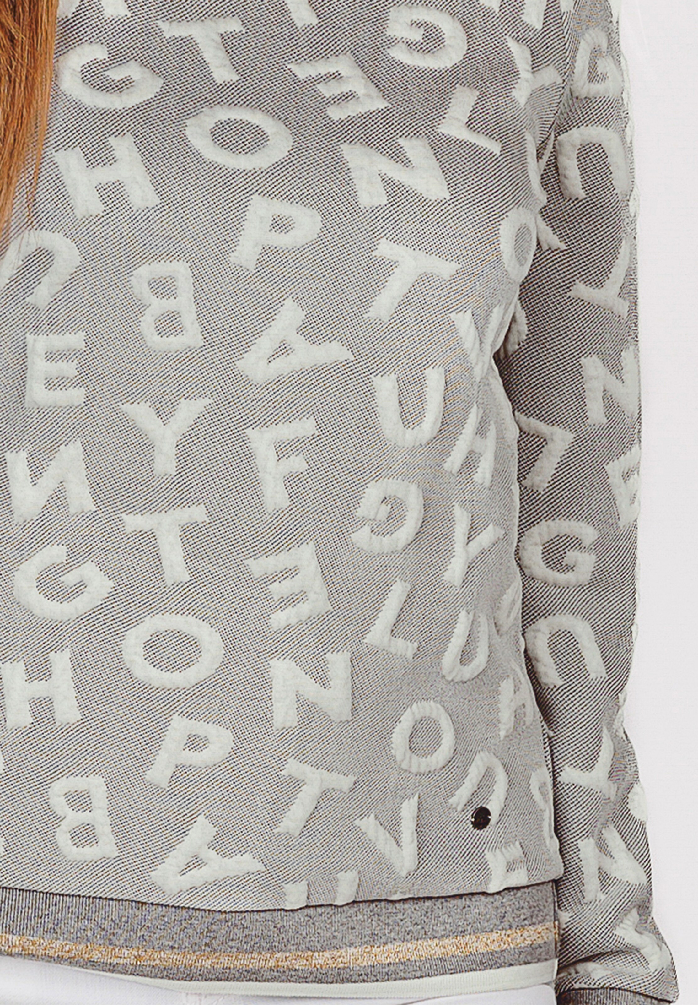 Pullover 'Blister' di Key Largo in grigio