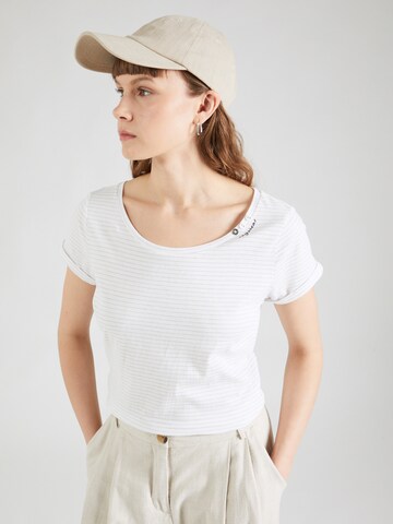 Ragwear Shirt 'FLLORAH' in White: front