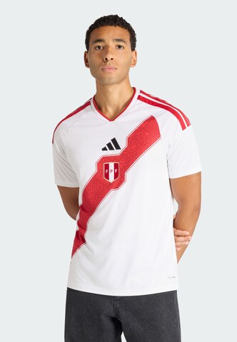 ADIDAS PERFORMANCE Jersey 'Peru 26' in White: front