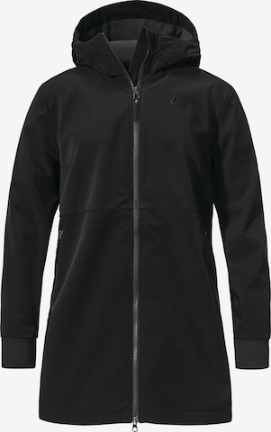 Schöffel Outdoorjacke 'Suavio' in Schwarz: Vorderseite