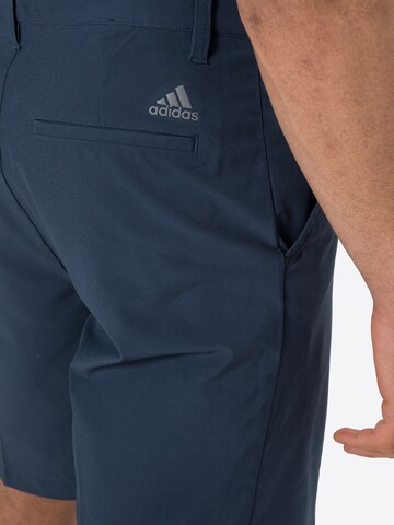 ADIDAS GOLF Regular Workout Pants 'Ultimate365' in Blue