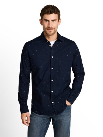 TOM TAILOR Regular fit Skjorta i blå: framsida