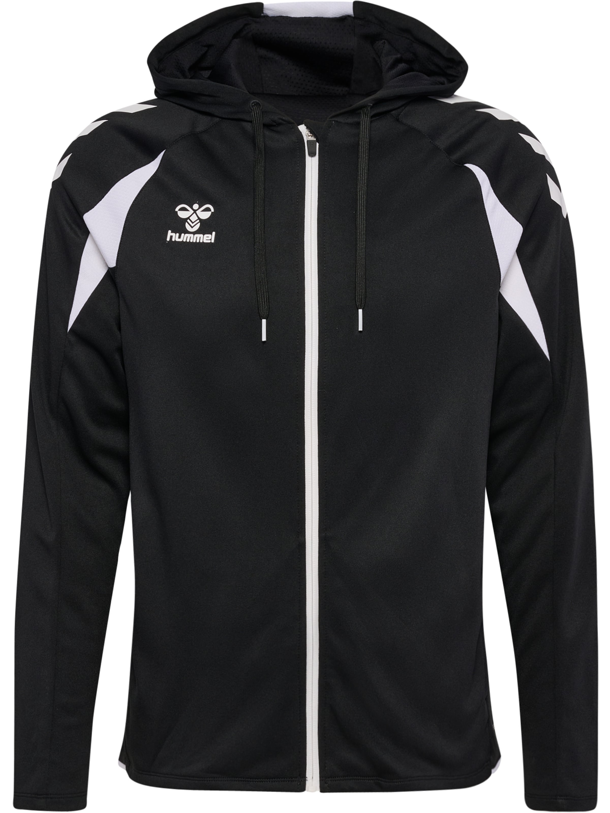 Veste de survêtement Hummel en noir : devant