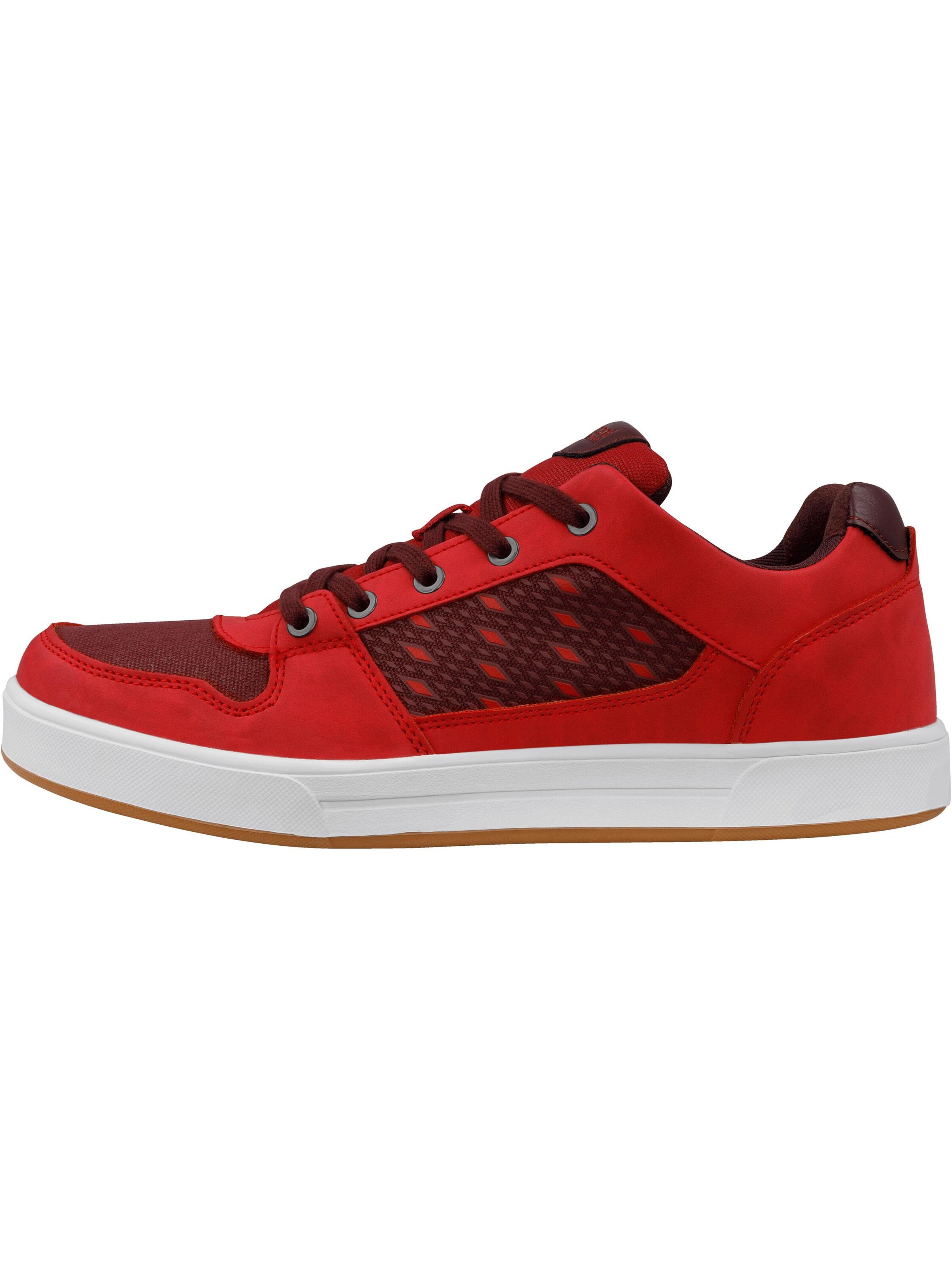 normani Platform trainers ' Milwaukee ' in Red