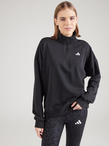 ADIDAS SPORTSWEAR Sports sweatshirt in Black: front