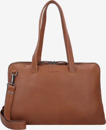 Plevier Document Bag 'Hearst' in Brown: front