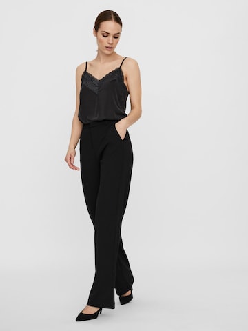 VERO MODA Regular Hose 'ZAMIRA' in Schwarz