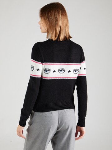 Pullover 'MAGLIERIA' di Chiara Ferragni in nero