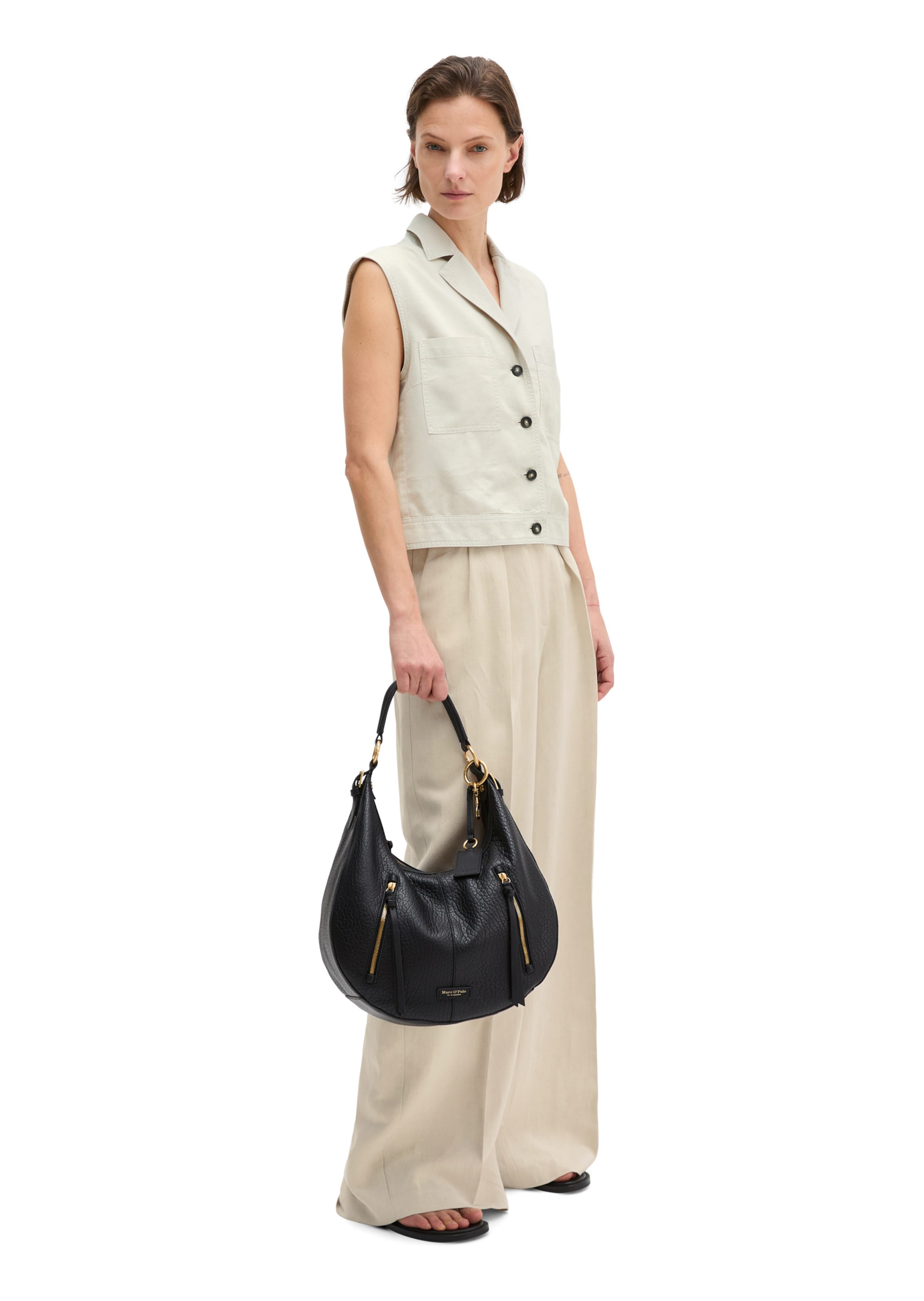 Marc O'Polo Shoulder bag in Black: front