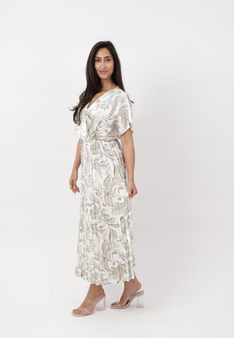 Elara Dress in Beige