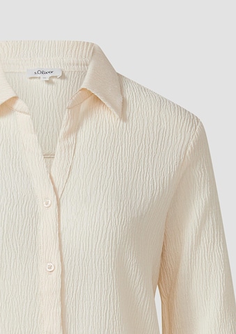 Chemisier s.Oliver en beige