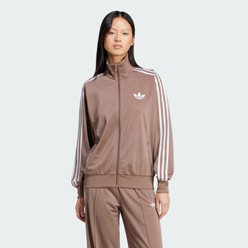 Hanorac 'Adicolor Classic Firebird' de la ADIDAS ORIGINALS pe maro: față