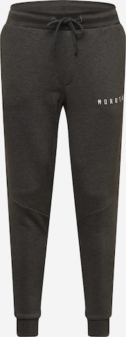 MOROTAI Workout Pants ' Bloc Sweatpants ' in Grey: front
