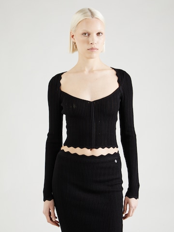 GUESS Sweater 'Anjela' in Black: front