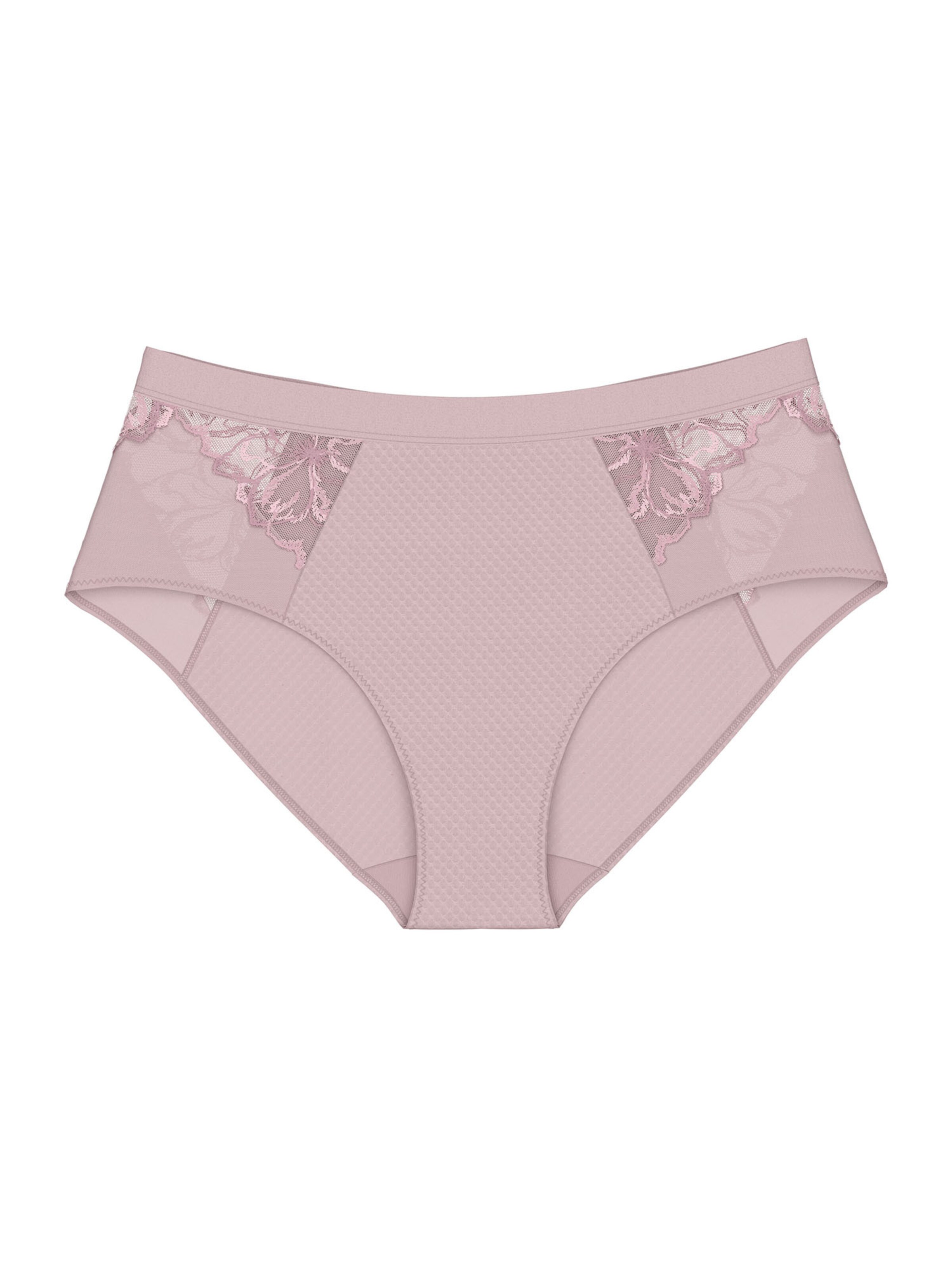 TRIUMPH Panty ' Wild Azalea Florale ' in Pink: front