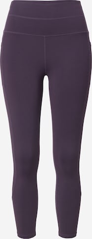 SKECHERS Skinny Sportbroek in Lila: voorkant