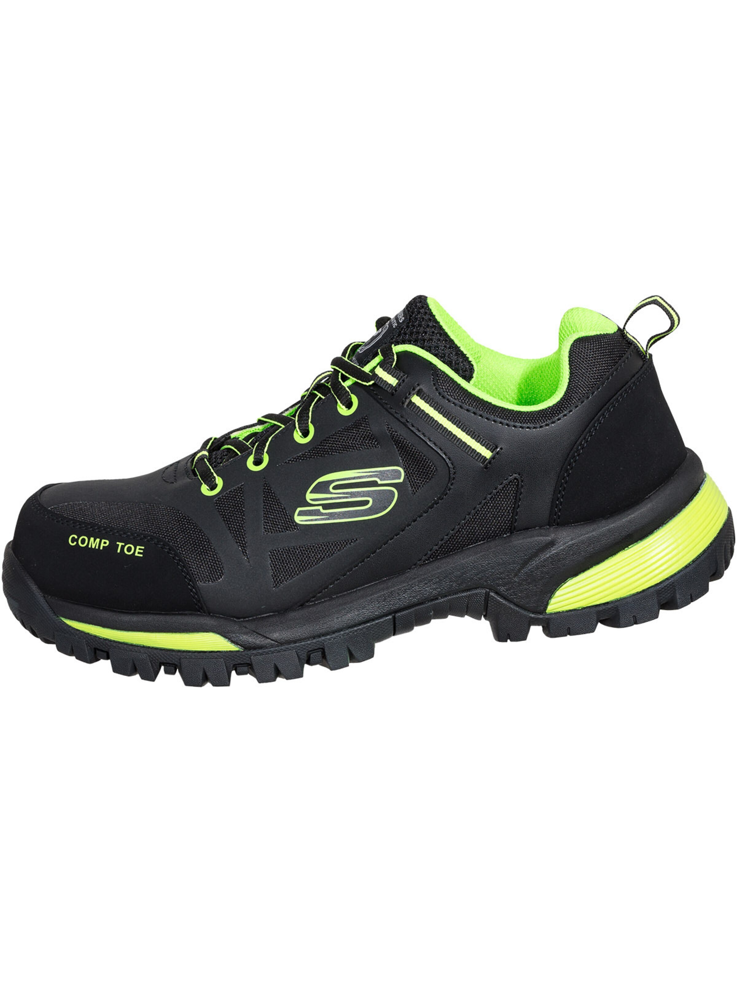 SKECHERS Halbschuh 'Halbschuhe Pending in schwarz/grün'‌‌‌‌ in Schwarz