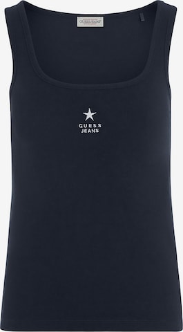 GUESS JEANS Top in Blau: Vorderseite