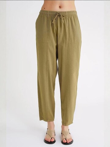 Tapered Pantaloni de la MixRay pe verde