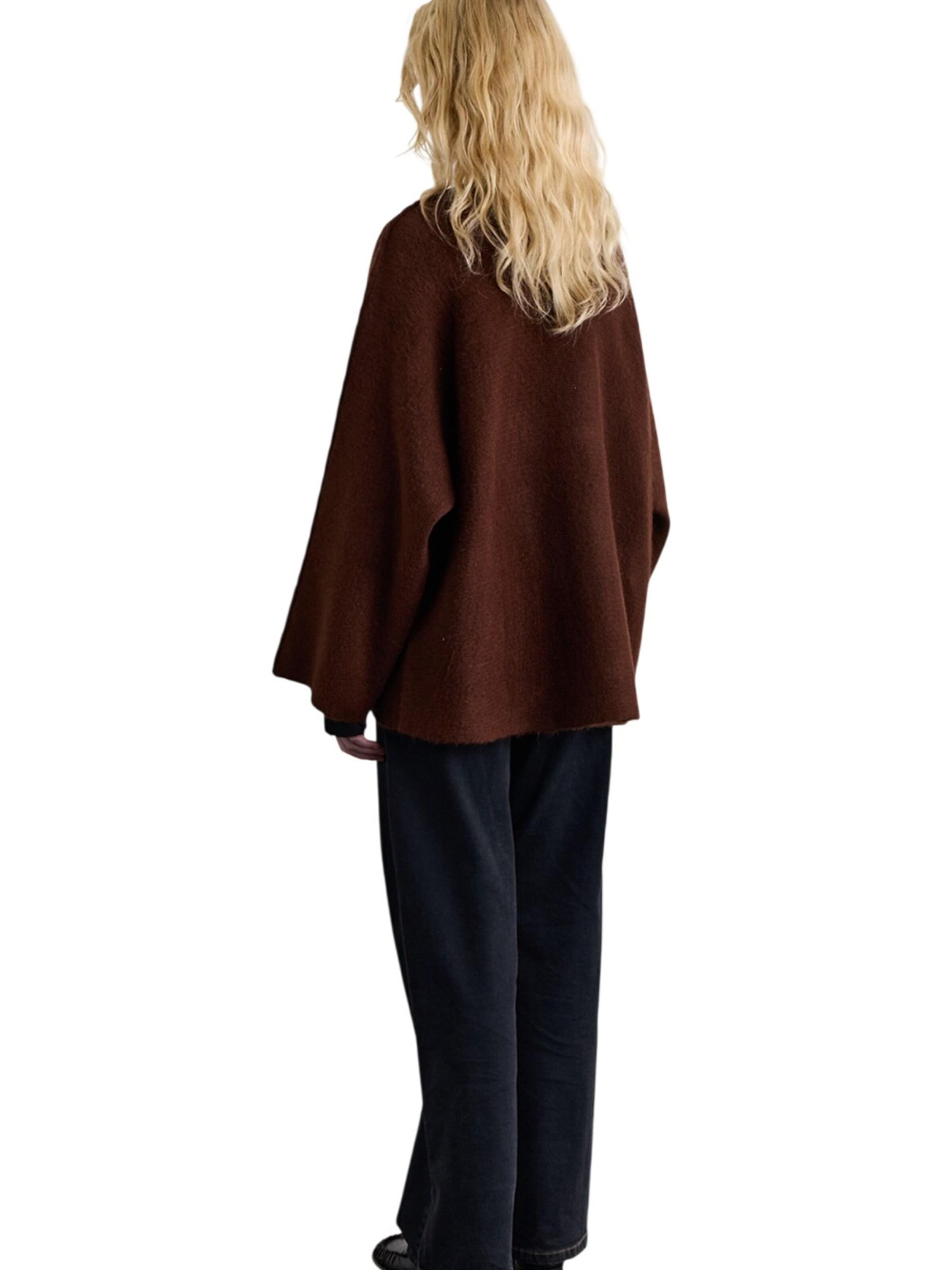 MANUKA Strickjacke‌ in Braun