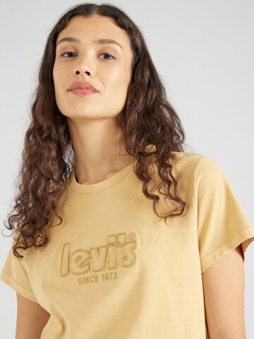 LEVI'S ® Shirt 'Graphic Classic Tee' in Gelb