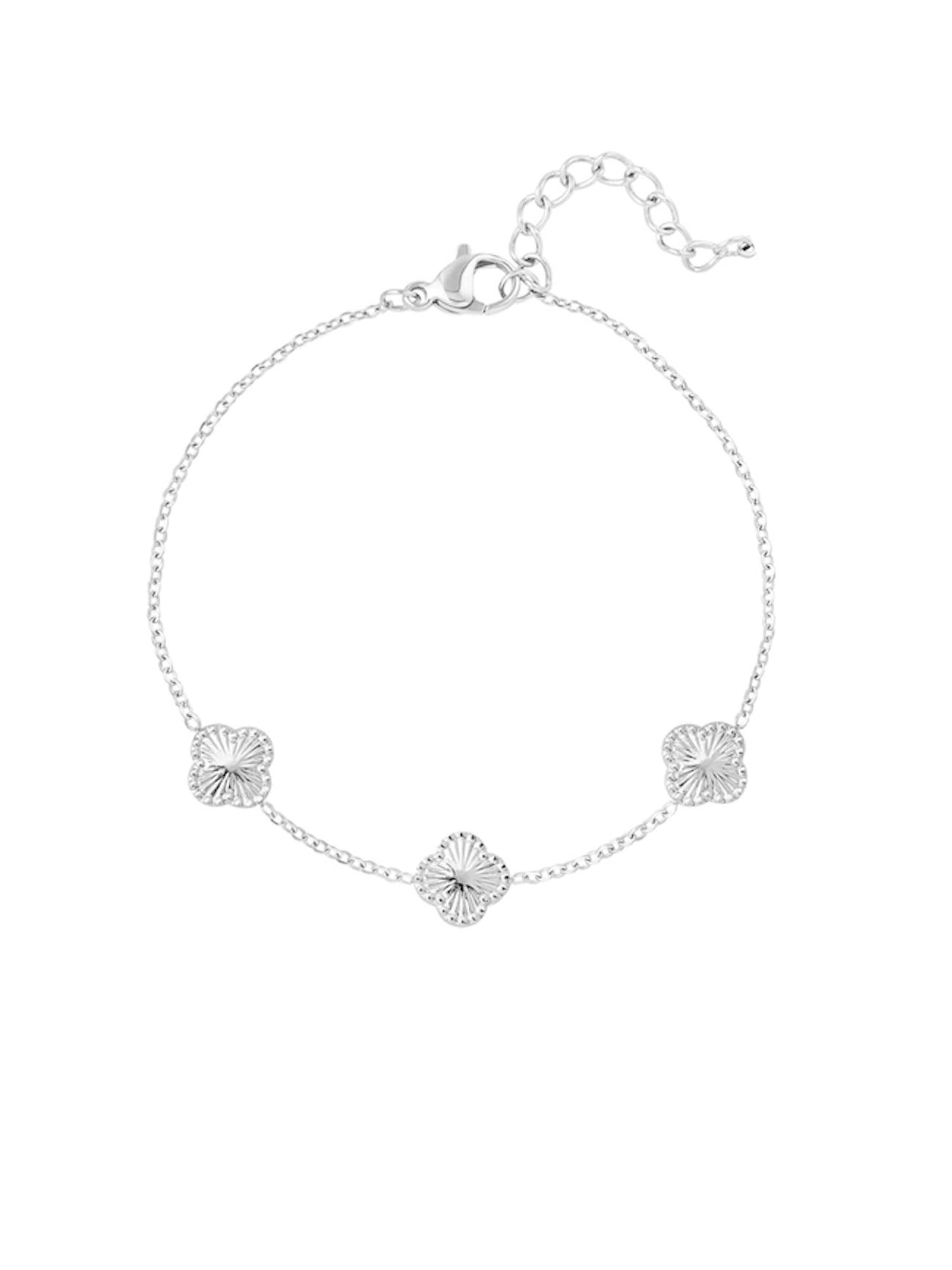 Braccialetto 'ALICE' di Cala Rose in argento: frontale