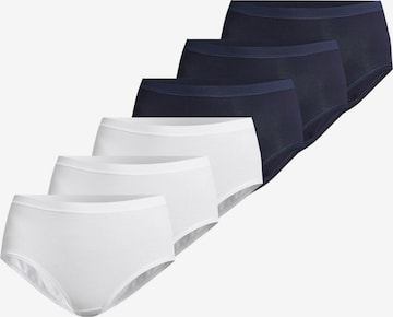 CON-TA Slip 'Feinripp' in Blue: front