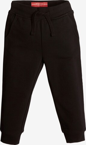 GUESS Regular Pants in Black: front