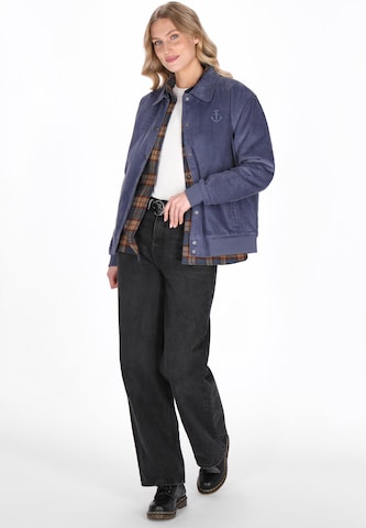 DreiMaster Vintage - Casaco meia-estação em azul