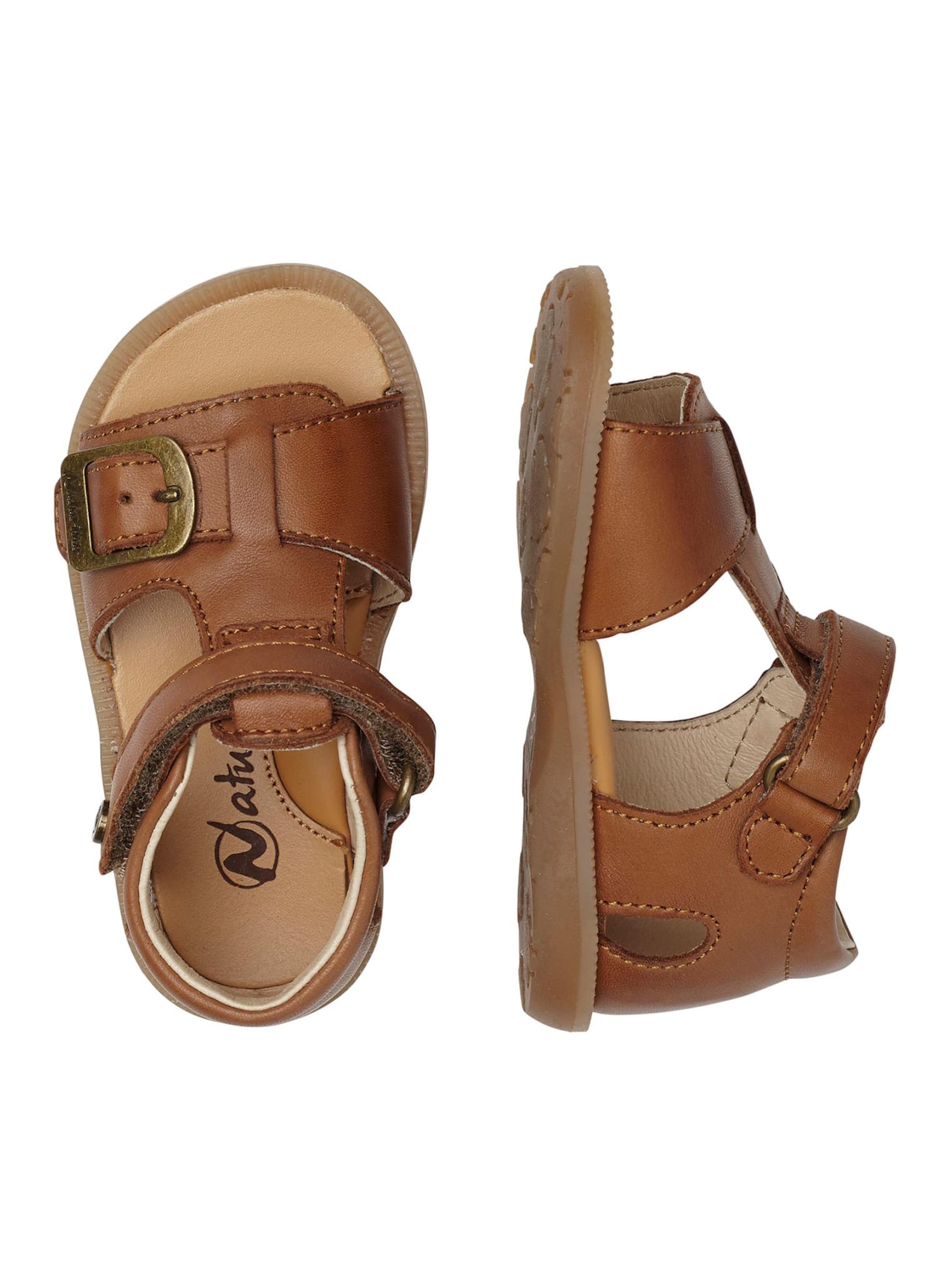 NATURINO Offene Schuhe 'QUARZO'‌‌ in Braun