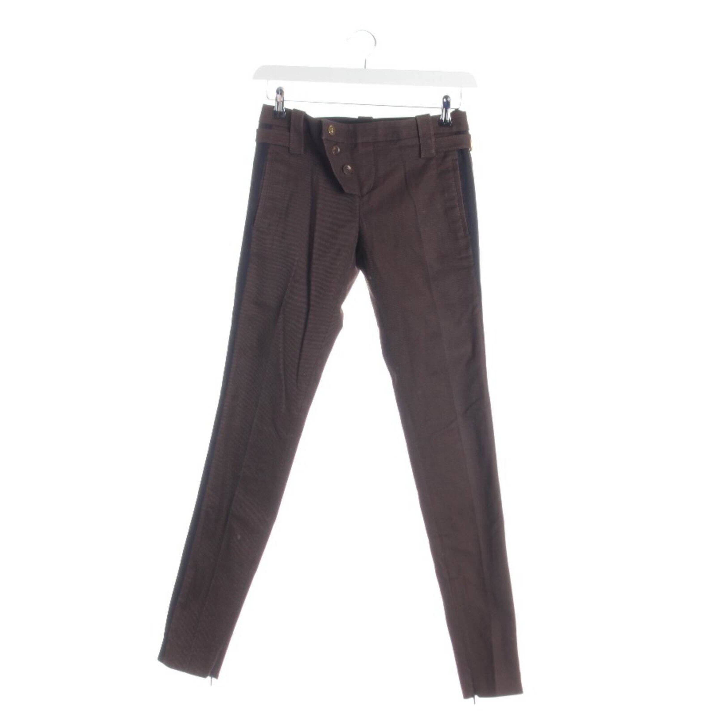 Gucci Pants in XS in Brown: front
