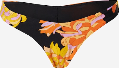 Seafolly Bikinibroek 'Palm Springs' in de kleur Geel / Orchidee / Oranje / Zwart, Productweergave