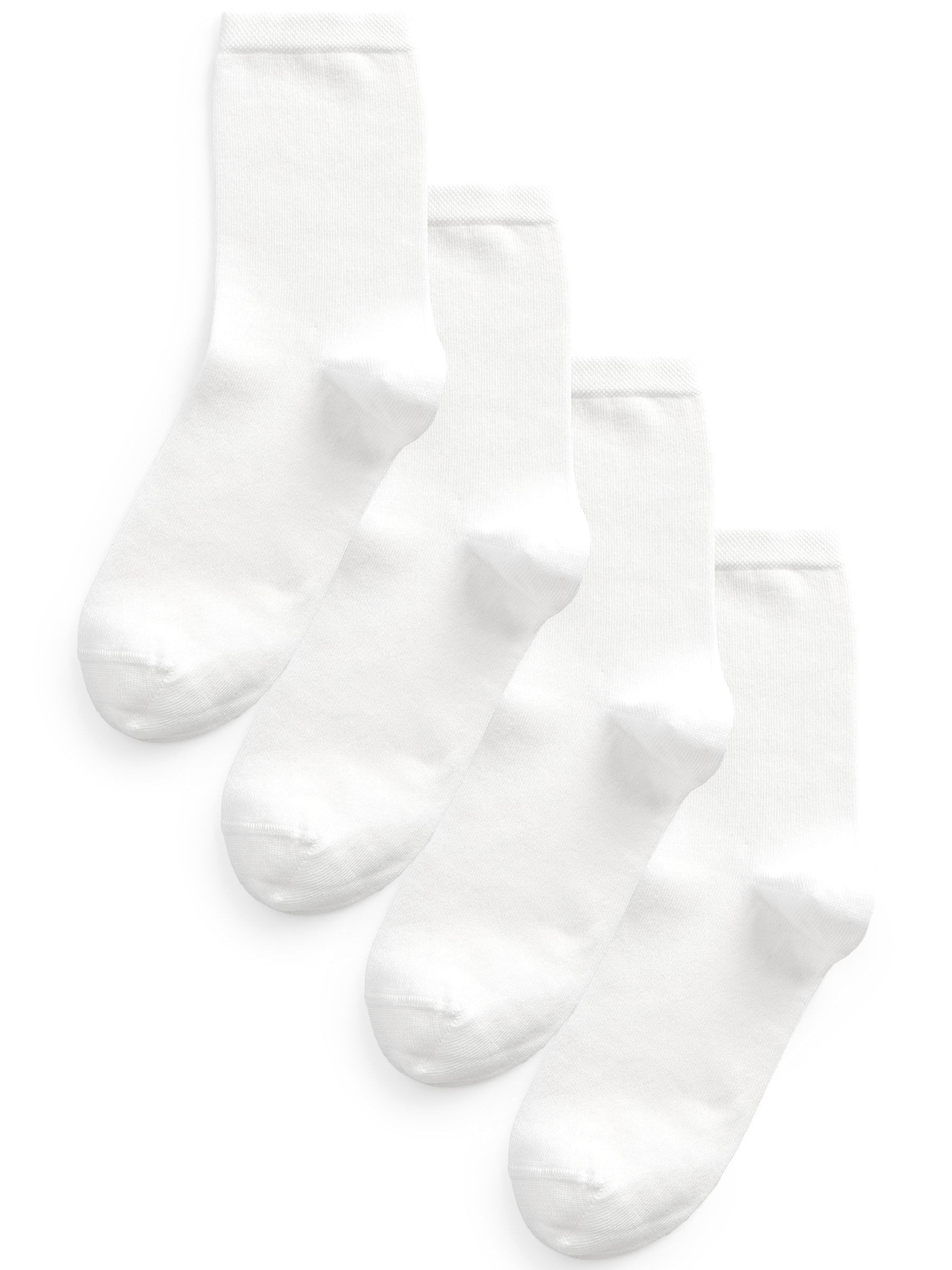 Next Socken in Weiß: Vorderseite