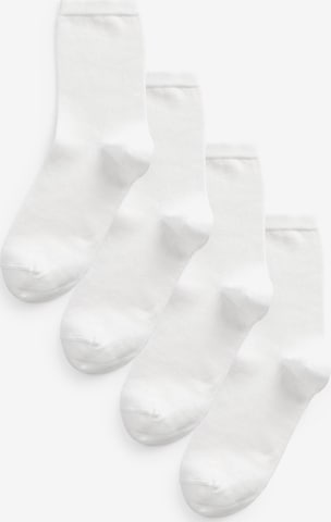Next Socken in Weiß: Vorderseite
