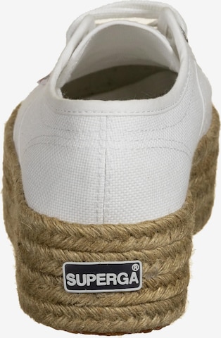 SUPERGA Låg sneaker i vit