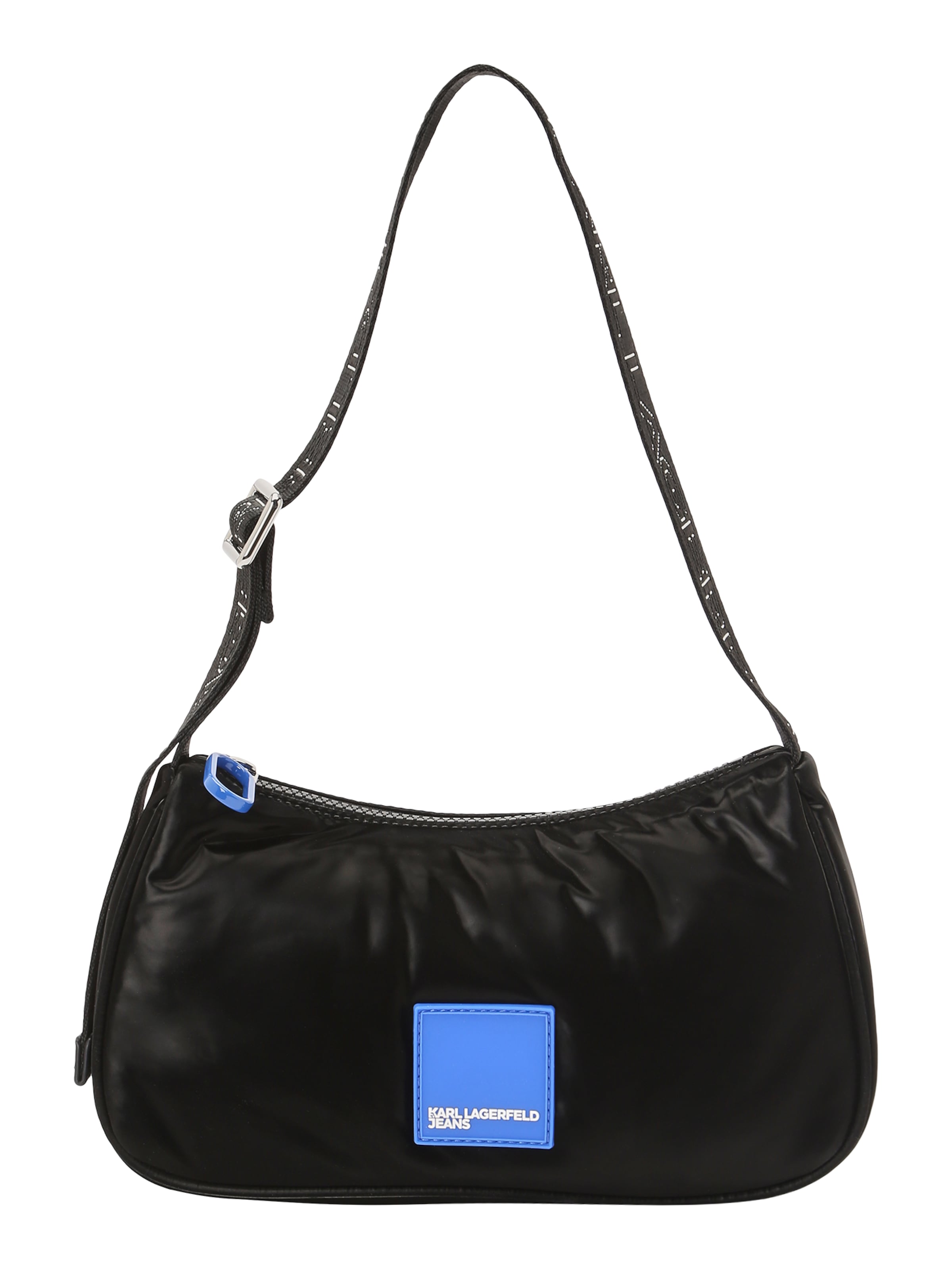 Borsa a spalla 'Ubran' di KARL LAGERFELD JEANS in nero: frontale