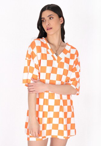 faina - Camiseta en naranja: frente